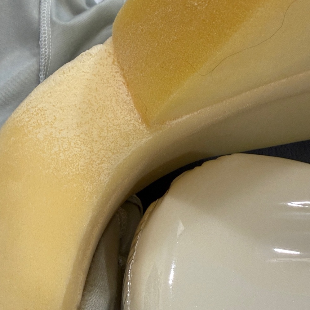 Plush Nursing Pillow in Light Gray - Picture 4 of 4
